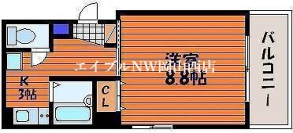 カルム厚生町の物件間取画像